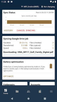 Descargar FolderSync Comunicación para Android captura de pantalla 7