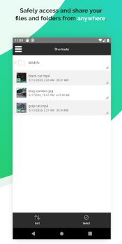 Descargar SugarSync Trabajo para Android captura de pantalla 3