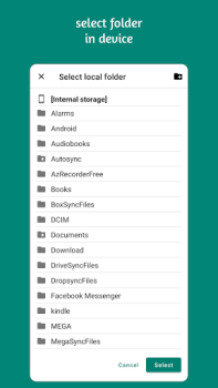 Descargar Autosync - File Sync & Backup Trabajo para Android captura de pantalla 2