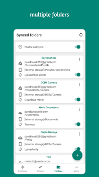 Descargar Autosync - File Sync & Backup Trabajo para Android captura de pantalla 6