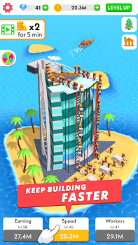 Descargar Idle Construction 3D Estrategias para Android captura de pantalla 2