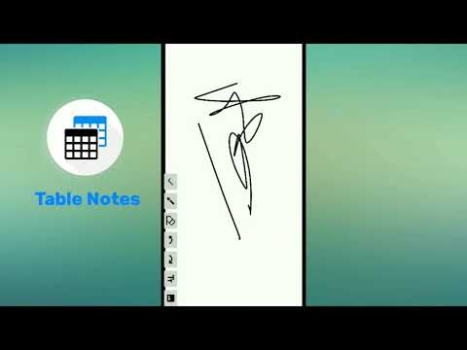 Table Notes - Excel móvil