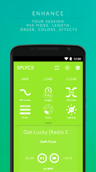 Descargar Splyce music player & automix Música y audio para Android captura de pantalla 3