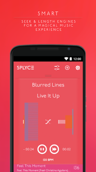 Descargar Splyce music player & automix Música y audio para Android captura de pantalla 4