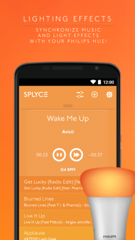 Descargar Splyce music player & automix Música y audio para Android captura de pantalla 6