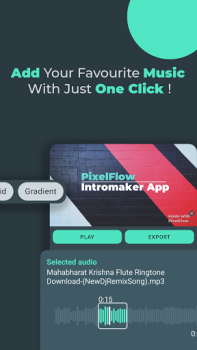 PixelFlow: Intro Video maker
