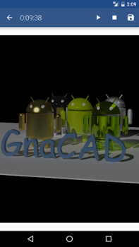 Descargar GnaCAD Trabajo para Android captura de pantalla 3