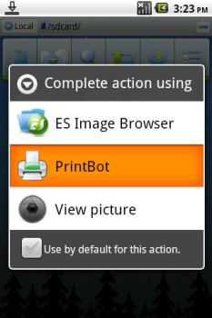 Descargar PrintBot Trabajo para Android captura de pantalla 3