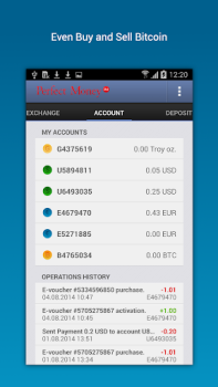 Descargar Perfect Money Finanzas para Android captura de pantalla 3