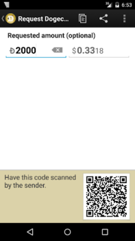 Descargar Dogecoin Wallet Finanzas para Android captura de pantalla 5