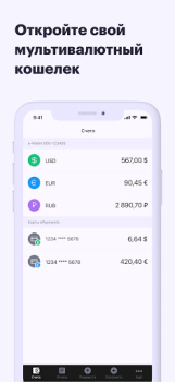 Descargar ePayments: wallet & bank card Finanzas para Android captura de pantalla 2