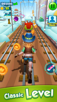 Descargar Subway Princess Runner Arcada para Android captura de pantalla 5