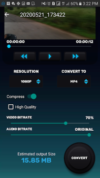 Descargar Video Converter & Compressor Herramientas para Android captura de pantalla 3