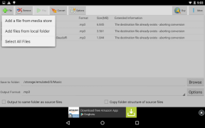 Descargar Switch Audio Converter Música y audio para Android captura de pantalla 6