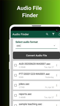 Descargar Audio Converter To Any Format Música y audio para Android captura de pantalla 4