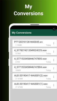 Descargar Audio Converter To Any Format Música y audio para Android captura de pantalla 7