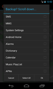 Descargar My Backup Herramientas para Android captura de pantalla 5