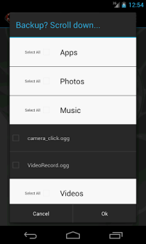 Descargar My Backup Herramientas para Android captura de pantalla 6