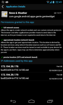 Descargar Network Connections Herramientas para Android captura de pantalla 5