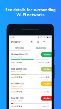 Descargar Analizador WiFi NetSpot Herramientas para Android captura de pantalla 2
