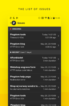 Descargar Pingdom Herramientas para Android captura de pantalla 2