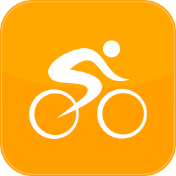 Logotipo Rastreo de Bicicleta Ciclismo