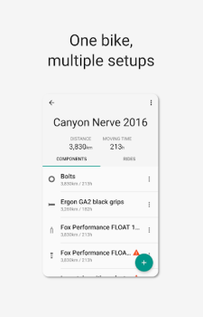 Descargar ProBikeGarage: garaje de bicis Salud y estado fisico para Android captura de pantalla 2