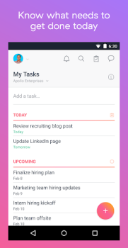 Descargar Asana: centraliza tu trabajo Negocio para Android captura de pantalla 2