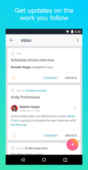 Descargar Asana: centraliza tu trabajo Negocio para Android captura de pantalla 3