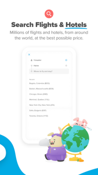 Descargar Hopper: Hoteles y Vuelos Viajes para Android captura de pantalla 3