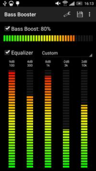 Descargar Bass Booster - Music Equalizer Música y audio para Android captura de pantalla 2