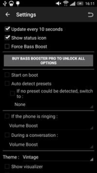 Descargar Bass Booster - Music Equalizer Música y audio para Android captura de pantalla 3