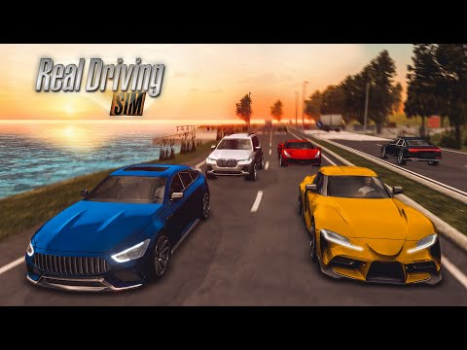 Descargar Real Driving Simulator Raza para Android captura de pantalla 8