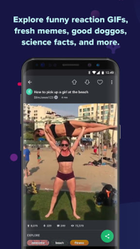 Descargar Imgur: Funny Memes & GIF Maker Foto para Android captura de pantalla 3