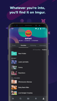 Descargar Imgur: Funny Memes & GIF Maker Foto para Android captura de pantalla 5