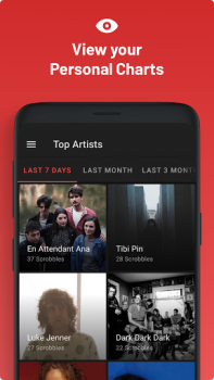 Descargar Last.fm Música y audio para Android captura de pantalla 4