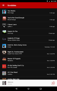 Descargar Last.fm Música y audio para Android captura de pantalla 6