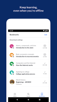 Descargar Khan Academy Educación para Android captura de pantalla 4