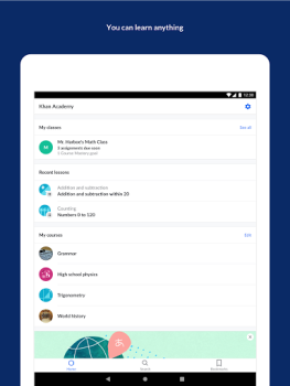 Descargar Khan Academy Educación para Android captura de pantalla 5