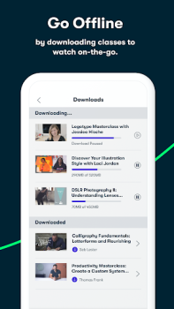 Descargar Skillshare: Clases Online Educación para Android captura de pantalla 4