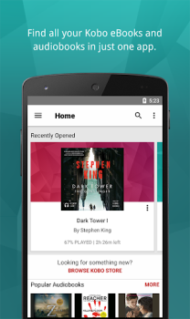 Descargar Kobo Books eBooks Audiolibros Libros y referencia para Android captura de pantalla 2