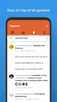 Descargar Tapatalk Social para Android captura de pantalla 5