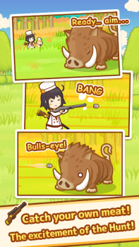 Descargar Hunt Cook: Catch and Serve Simuladores para Android captura de pantalla 3