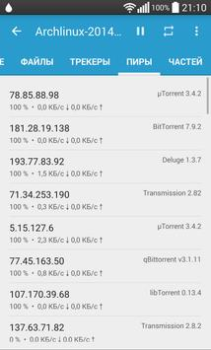 Descargar Flud - Descargador de torrents Editores y reproductores de video para Android captura de pantalla 6