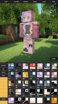 Descargar Custom Skin Creator Minecraft Entretenimiento para Android captura de pantalla 4