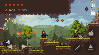Descargar Apple Knight Action Platformer Juegos de acción para Android captura de pantalla 2