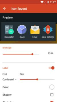 Descargar Nova Launcher Personalización para Android captura de pantalla 3