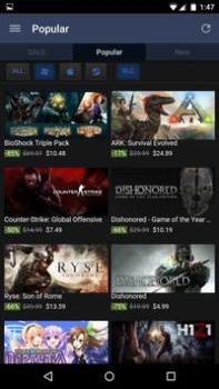 Descargar Steam Entretenimiento para Android captura de pantalla 2