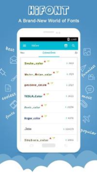 Descargar HiFont-Herramienta de fuentes Personalización para Android captura de pantalla 2