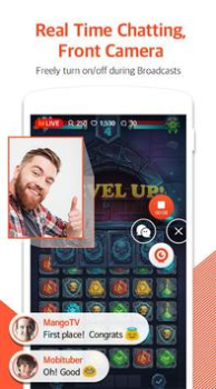 Descargar Mobizen Live para YouTube Editores y reproductores de video para Android captura de pantalla 2